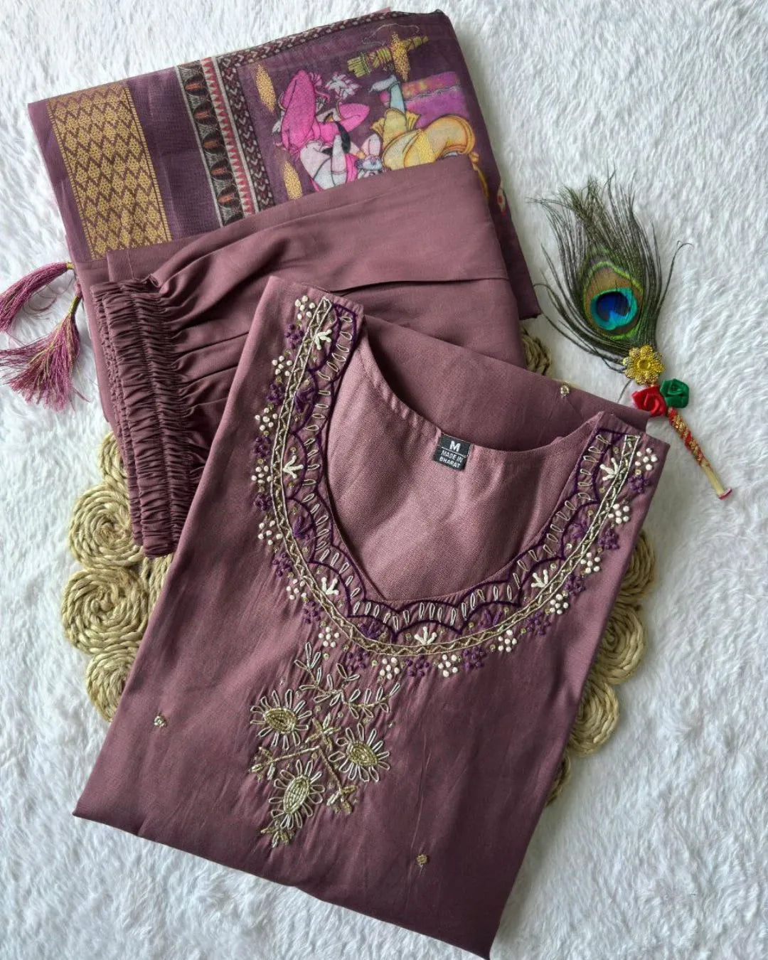Premium Silk Party Wear Suit Set