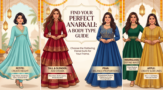 Anarkali Suit for Body Shape: How to Pick Your Ideal Fit