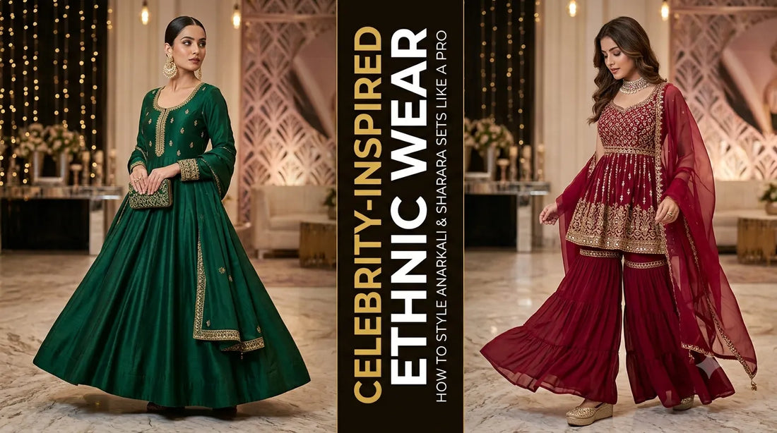 Designer Party Wear Suit Ideas: How to Style Anarkalis & Shararas