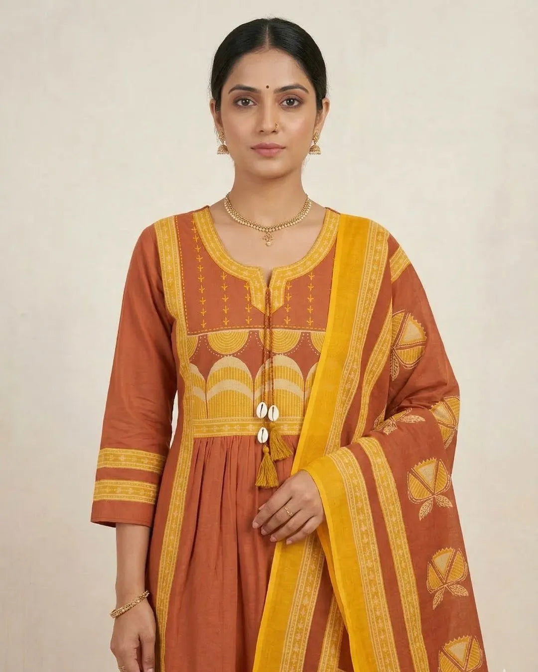 Jaipuri Printed Cotton Salwar Suit Set