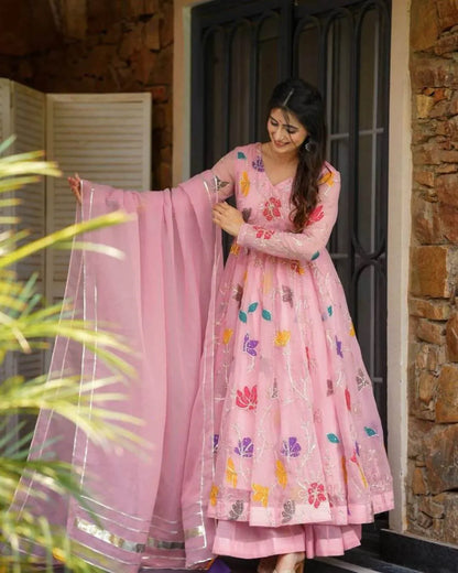 Royal Anarkali Sharara Suit Set