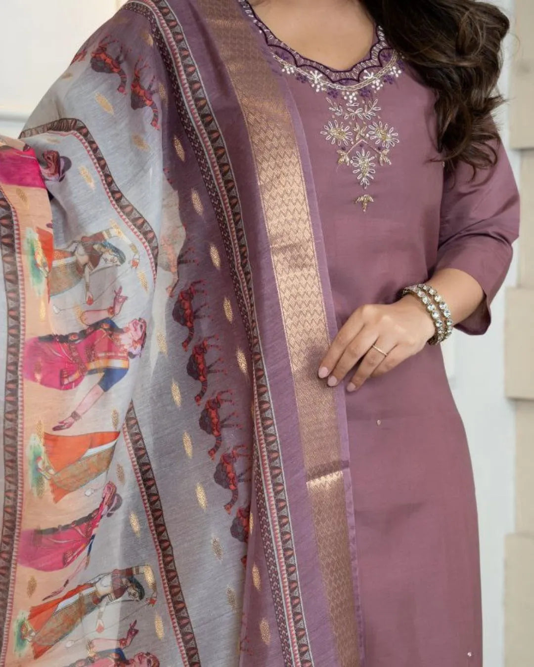 Premium Silk Party Wear Suit Set