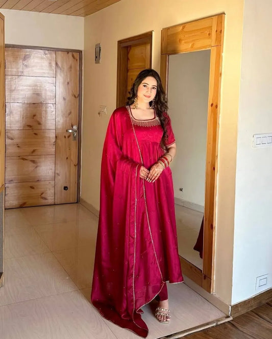 Premium Fendy Silk Suit Set